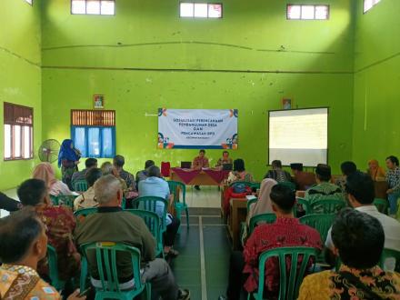 SOSIALISASI PERCEPATAN PENYUSUNAN RKPDes TAHUN 2027